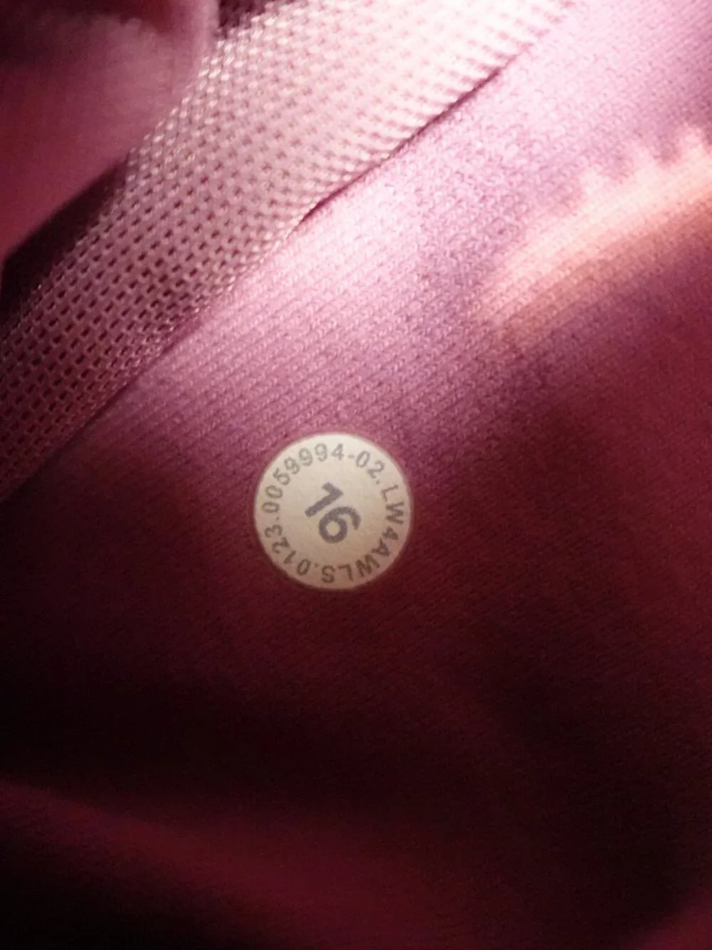 lululemon athletica Pink Full-Zip Athletic Jacket